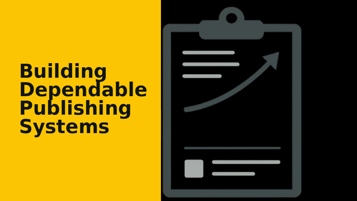 Building Dependable Publishing Systems