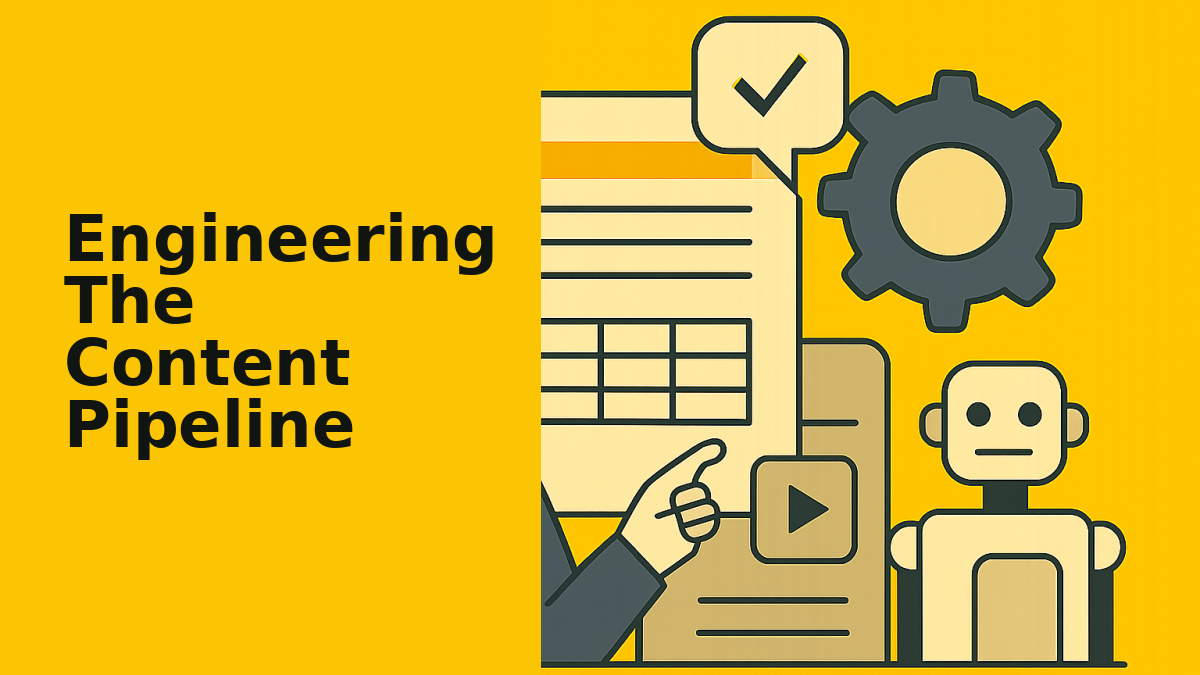 Engineering The Content Pipeline
