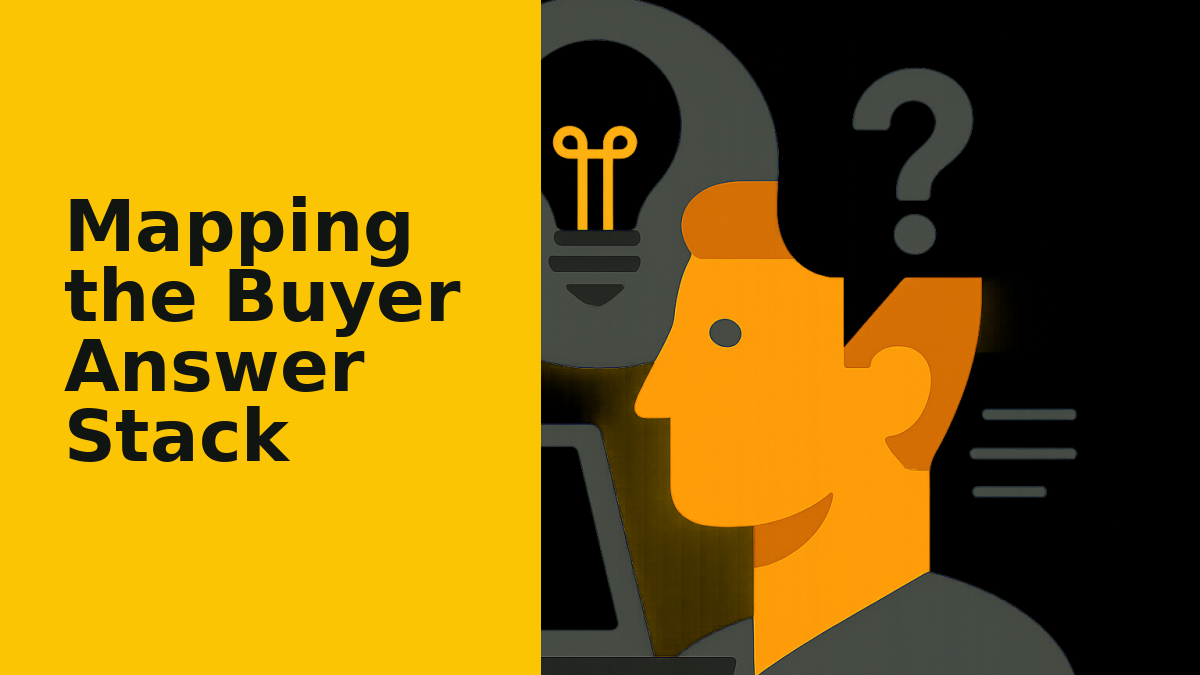Mapping the Buyer Answer Stack